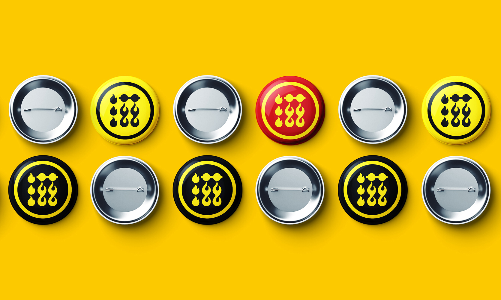 餐飲品牌胸章設計